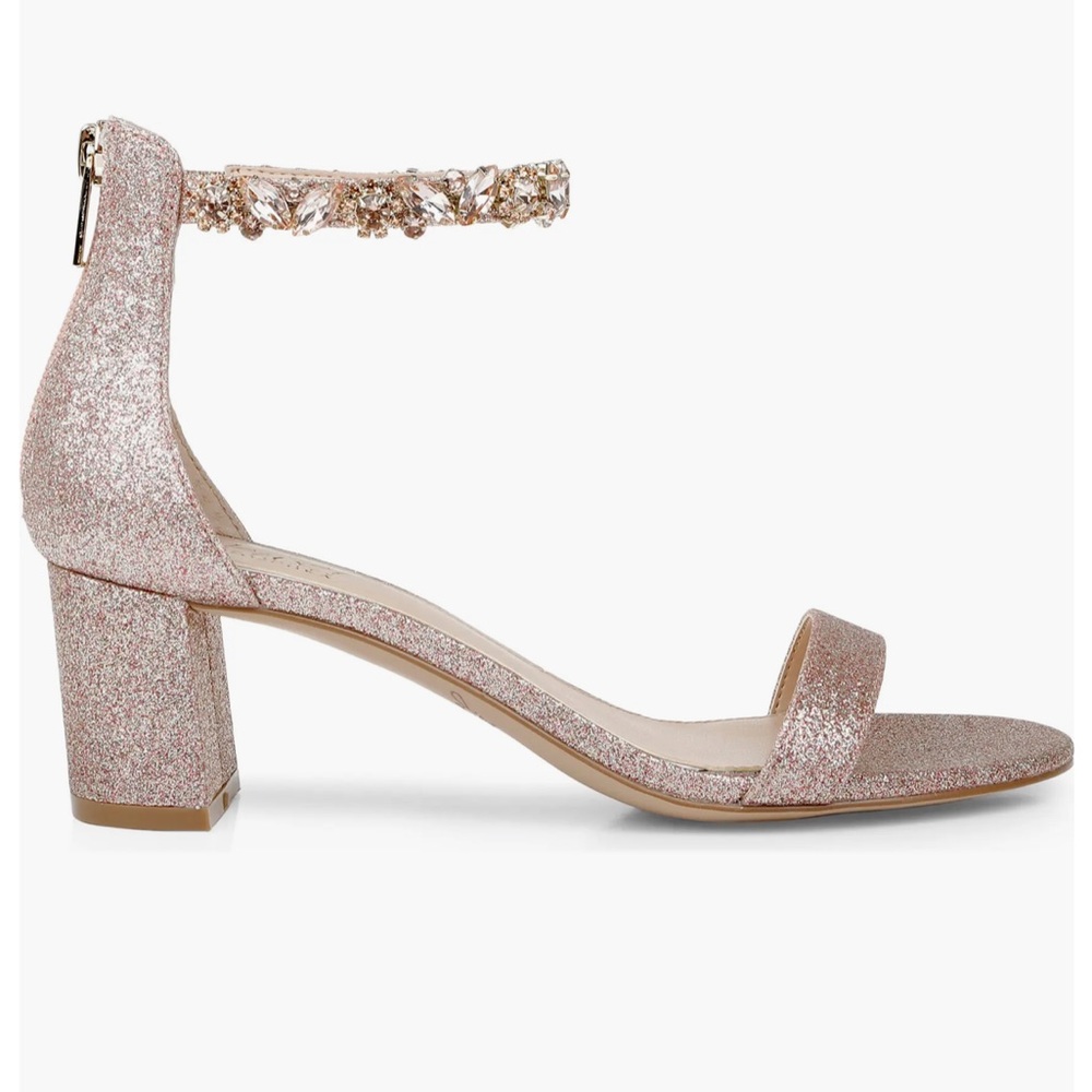 Badgley Mischka jewel sandals